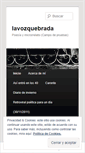 Mobile Screenshot of lavozquebrada.com